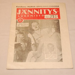Jännityslukemisto 21 - 1952